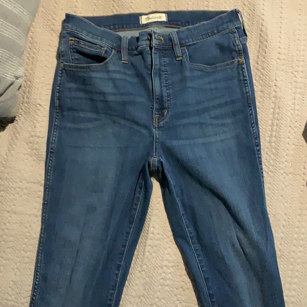 Madewell 10” Roadtripper medium wash Skinny Jeans